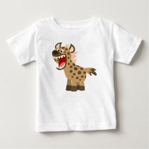 Camiseta De Bebé La Personalizado honrada Hyena Baby T-Shirt