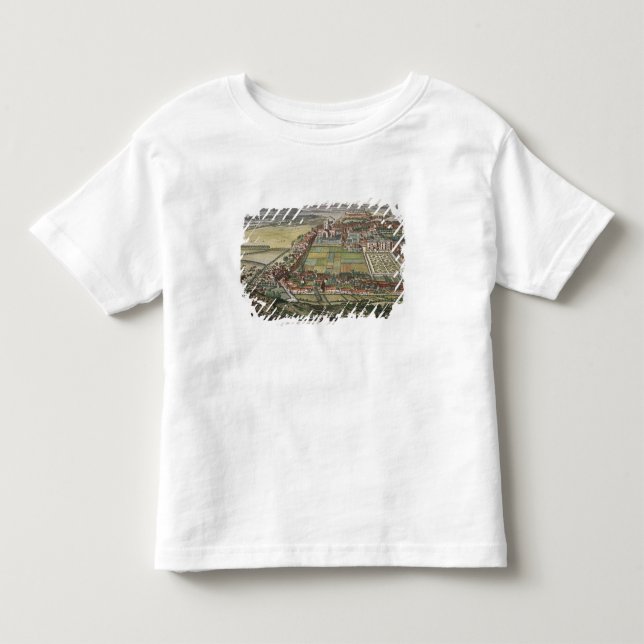 Camiseta De Bebé La perspectiva de Nottingham del este grabada (Anverso)