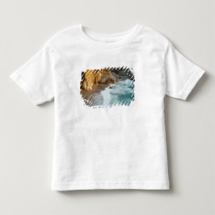Camiseta De Bebé La pintoresca McWay Falls cae en la playa y