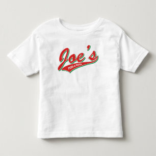 Camiseta De Bebé La pizza y las pastas de Joe