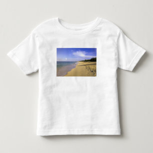 Camiseta De Bebé La playa de Baie Longue Long Bay, St. Martin,