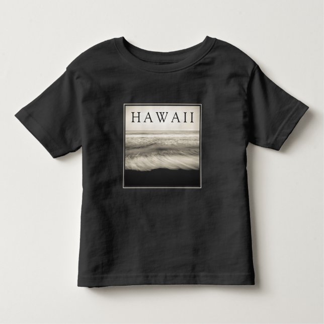 Camiseta De Bebé La playa de Big Island Beach Hawaii (Anverso)