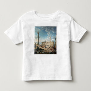 Camiseta De Bebé La plaza Santa María Maggiore, 1752