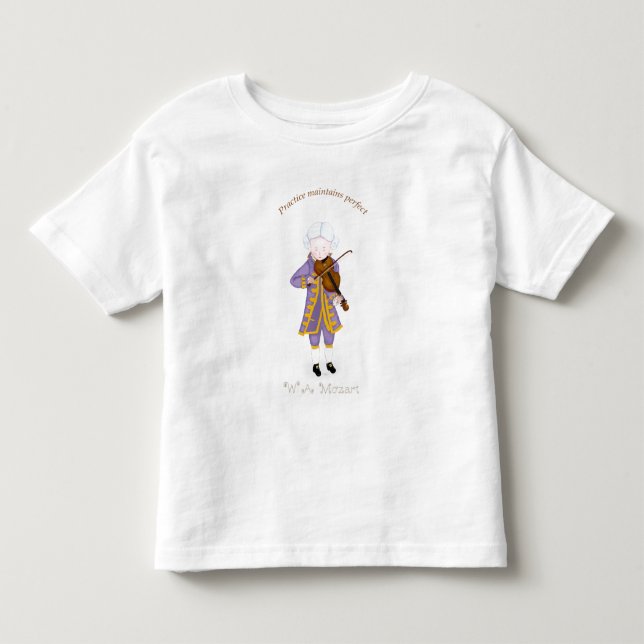 Camiseta De Bebé La práctica mantiene el Tee perfecto (Anverso)