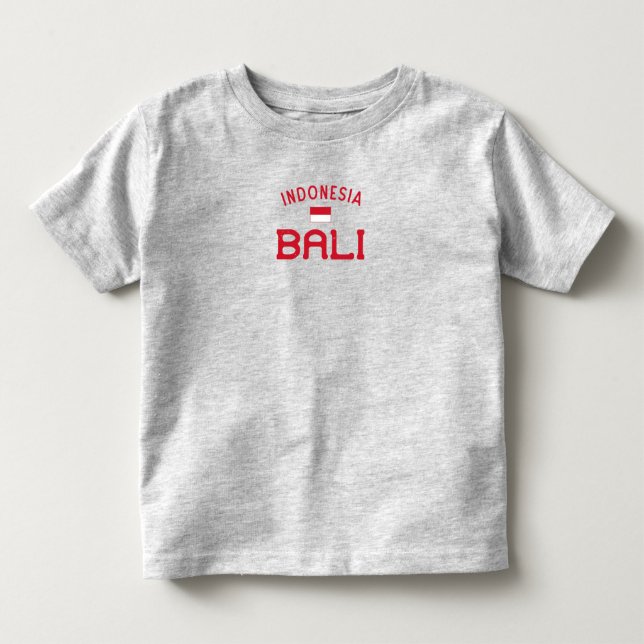Camiseta De Bebé La preocupante Bali Indonesia (Anverso)