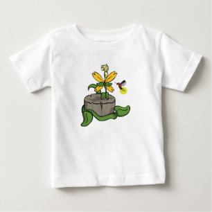 Camiseta De Bebé La primavera da la bienvenida a los niños de veran