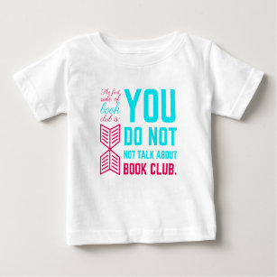Camiseta De Bebé La primera frase graciosa del club de lectura