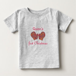 Camiseta De Bebé La primera Navidad del bebé T