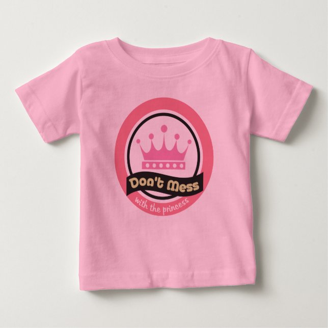 Camiseta De Bebé La Princesa (Anverso)