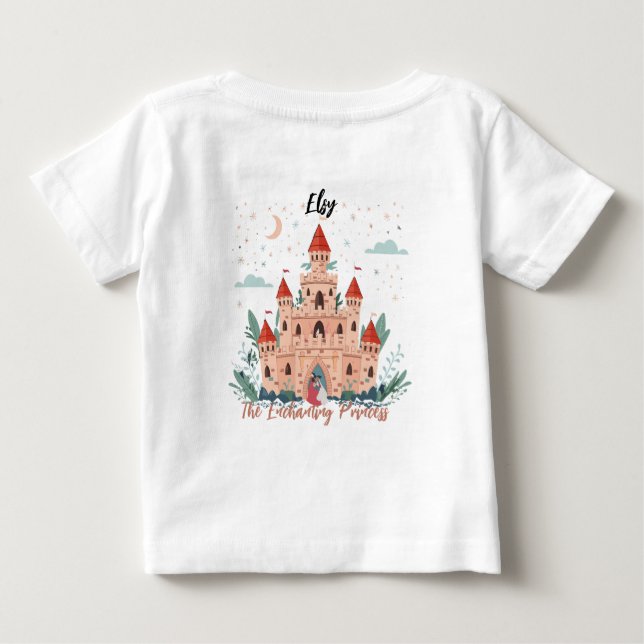 Camiseta De Bebé La Princesa Encantadora (Reverso)