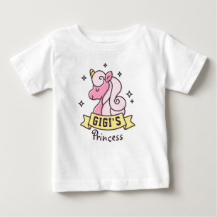 Camiseta De Bebé La princesa Girls Shirt de Gigi
