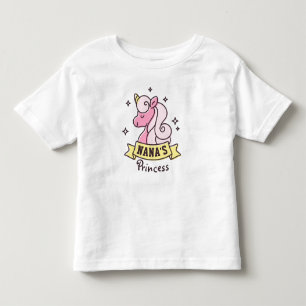 Camiseta De Bebé La princesa Girls Shirt de Nana