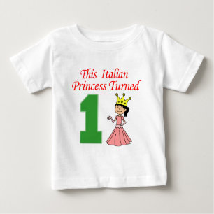 Camiseta De Bebé La princesa italiana se convirtió en una