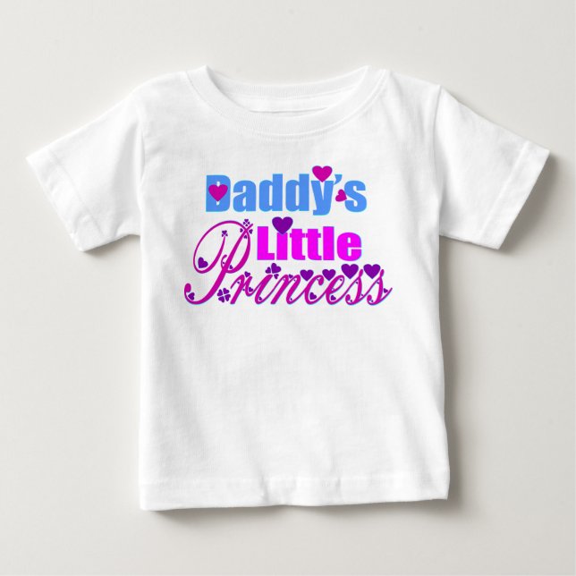 Camiseta De Bebé ❤✔La Princesita de Papá Fabuloso Ruffle Transpirab (Anverso)