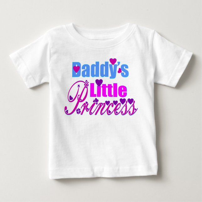 Camiseta De Bebé ❤✔La Princesita de Papá Ruffle Transpirable (Anverso)