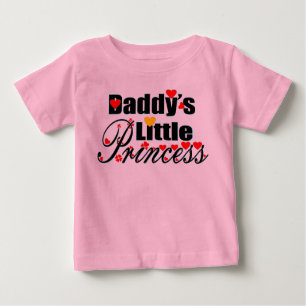 Camiseta De Bebé ❤✔La Princesita de Papá Tutú Adorable y Chic