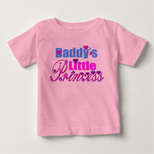 Camiseta De Bebé ❤✔La Princesita de Papá Tutú Adorable y Chic