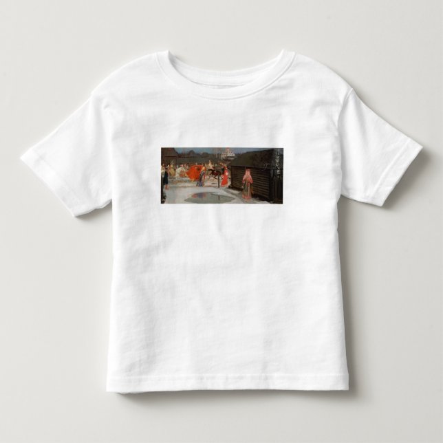 Camiseta De Bebé La procesión Boda (Anverso)