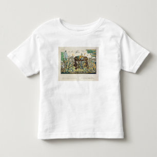 Camiseta De Bebé La procesión del cazador, c.1850 (mano coloreada