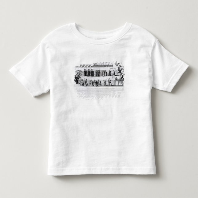 Camiseta De Bebé La procesión falsa solemne (Anverso)