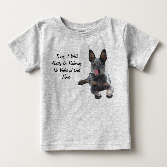 Camiseta De Bebé La reducción de Heeler (Anverso)
