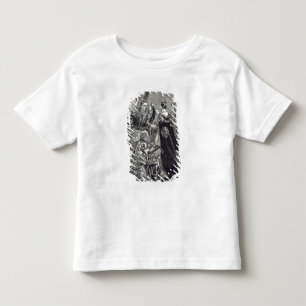 Camiseta De Bebé La reina que invierte el emperador del francés
