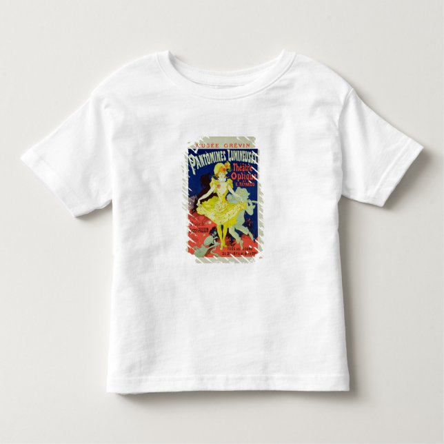 Camiseta De Bebé La reproducción de una publicidad de poster (Anverso)