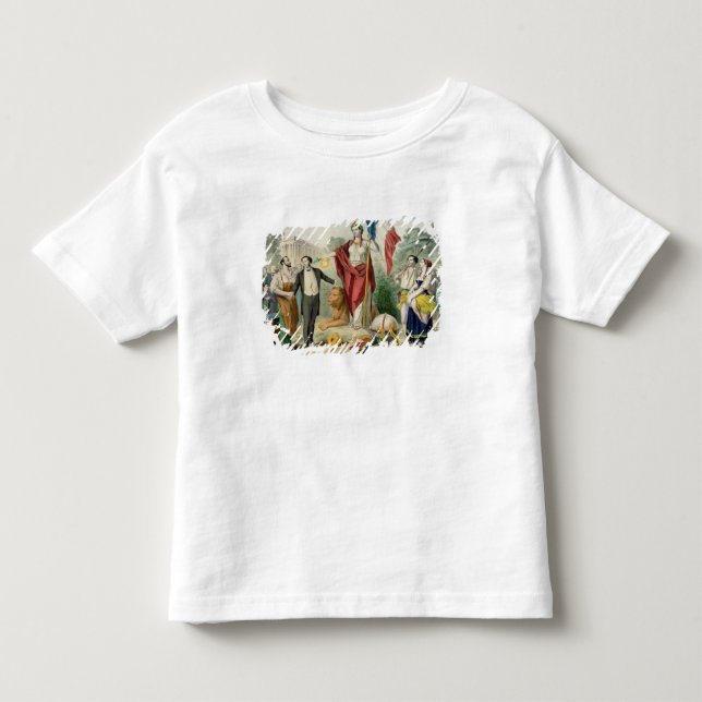 Camiseta De Bebé La República Francesa (Anverso)
