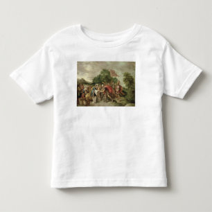 Camiseta De Bebé La reunión de Abraham y de Melchizedek