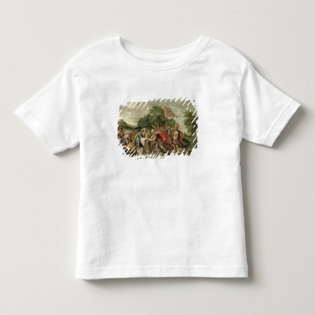 Camiseta De Bebé La reunión de Abraham y de Melchizedek (Anverso)