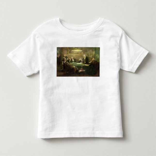 Camiseta De Bebé La reunión de la junta directiva, 1900 (Anverso)