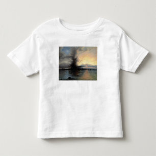 Camiseta De Bebé La roca de la salvación, 1837 (aceite en lona)