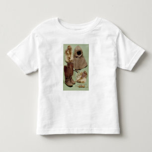 Camiseta De Bebé La ropa de Scott usada en el antártico