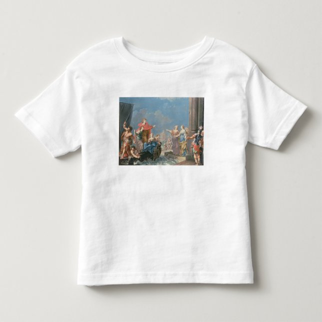 Camiseta De Bebé La salida de Aeneas (Anverso)