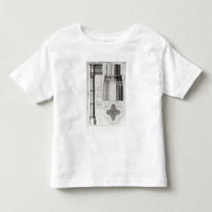 Camiseta De Bebé La segunda orden de la arquitectura gótica, 1741
