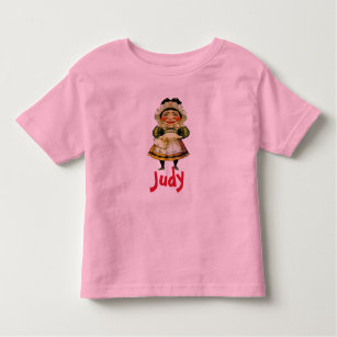 Camiseta De Bebé La señorita Judy Puppet, agrega texto