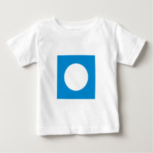 Camiseta De Bebé La serie de artistas del MUSEO CyanHexacromecSqCir