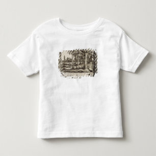 Camiseta De Bebé La serpiente de piedra, de "China ilustró" por