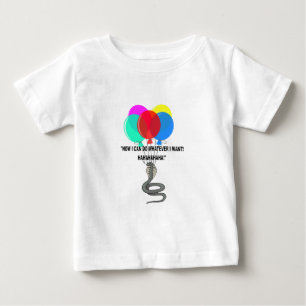Camiseta De Bebé La serpiente voladora