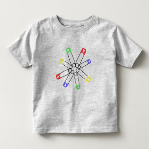 Camiseta De Bebé La solidaridad de los niños resiste el Pin de