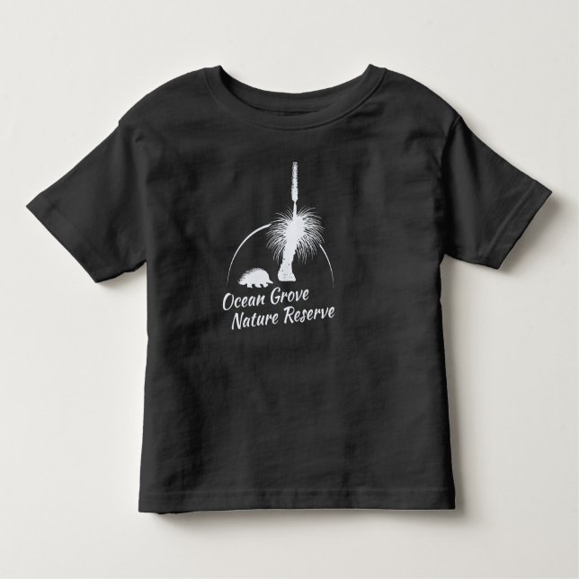 Camiseta De Bebé La sudadera con capucha negra OGNR del niño (Anverso)