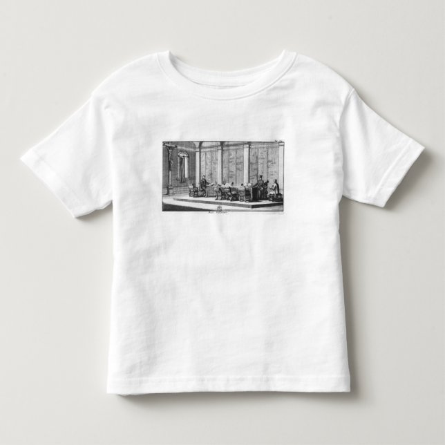 Camiseta De Bebé La tabla de inquisición (Anverso)
