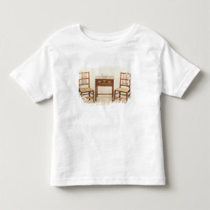 Camiseta De Bebé La tabla lateral y los pares de eje apoyan sillas