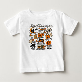 Camiseta De Bebé La temporada de Halloween