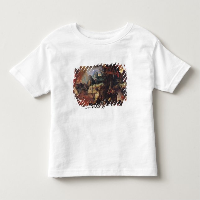 Camiseta De Bebé La tentación de St Anthony 3 (Anverso)