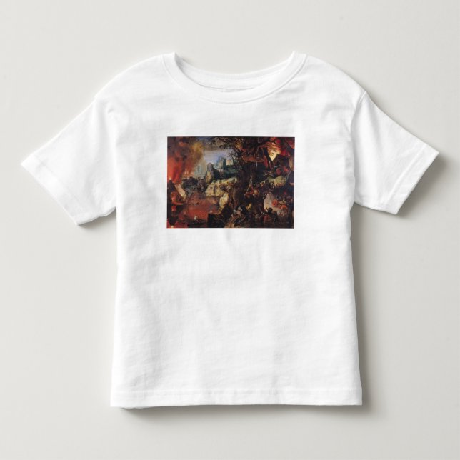 Camiseta De Bebé La tentación de St Anthony 3 (Anverso)