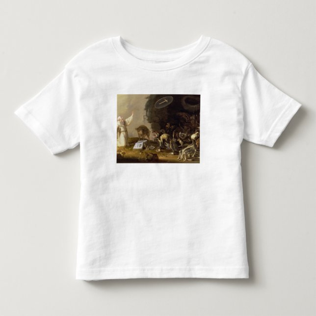 Camiseta De Bebé La tentación de St Anthony (el panel) (Anverso)