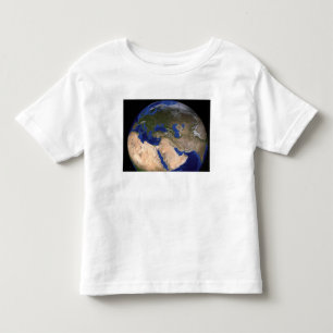 Camiseta De Bebé La tierra de mármol azul 2 de la generación