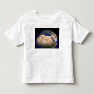Camiseta De Bebé La tierra de mármol azul 3 de la generación