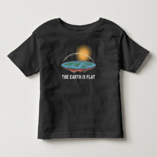Camiseta De Bebé La Tierra Es Una Teoría Llanamente Humorística